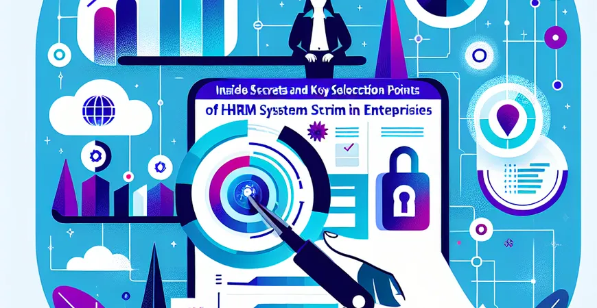 企业必知：HRM 系统价格背后的秘密与选型要点